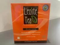 Чай чёрный фруктовый Leoste tea "Ялла ночь" 100 пакетиков