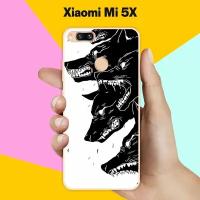 Силиконовый чехол на Xiaomi Mi 5X Волки / для Сяоми Ми 5 Икс