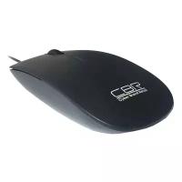 Мышь CBR CM 104 Black, оптика, 1200 dpi, офисн., провод 1.2 метра, USB