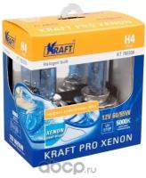 Автолампа H4 12v 60/55w (P43t) Kraft Pro Xenon (2шт блистер бокс) КТ 700208 KRAFT KT700208