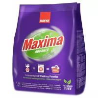 Стиральный порошок Sano Maxima Advance с пятнвыводителем, концентрированный, 1.25 кг