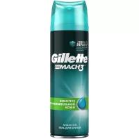 Гель для бритья Mach3 Complete Defense Гипоаллергенный Gillette, 200 мл