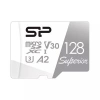 Флеш карта microSDXC Silicon Power 128GB SP128GBSTXDA2V20SP Superior + adapter