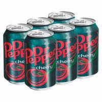 Газированный напиток Dr Pepper Cherry со вкусом вишни (Польша), 330 мл (6 шт)