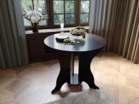 Стол обеденный "Маркус" BONMEBEL, 74х85 см, ЛДСП, венге, современный стиль