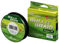 Плетеный шнур ALLVEGA BULLIT BRAID d=0.12 мм, 92 м, 7.1 кг, dark green