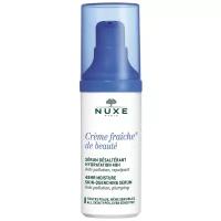 Nuxe Creme Fraiche de Beaute 48H Moisture Skin Quenching Serum Интенсивная увлажняющая сыворотка для лица, шеи и области декольте