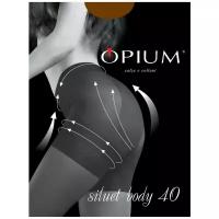 Женские утягивающие, корректирующие колготки OPIUM Siluet Body 40 den, темно-бежевый, размер 2