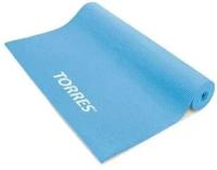 Коврик для йоги TORRES Yoga Mat 3mm YL10013 нескольз. голуб