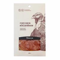 Грудка индейки Ипатов сыровяленая, подкопченная 100г, Россия