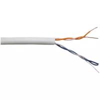 Кабель в бухте TWT UTP CAT5e PVC серии XS (TWT-5EUTP2-XS), 305 м, серый