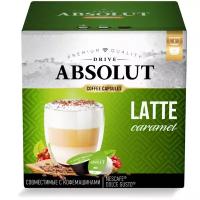 Кофе в капсулах Absolut Drive Latte Caramel 16шт