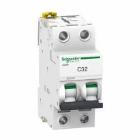 Автоматический выключатель Schneider Electric Acti9 iC60N, 2P, C, 32A