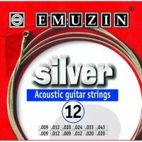 Струны для акустической гитары Emuzin Silver 12А232 9-43