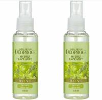 DEOPROCE Мист для лица увлажняющий OLIVETHERAPY WELL-BEING HYDRO FACE MIST 100мл - 2 штуки