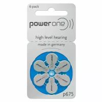 Батарейка Power One P675, 6 шт