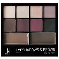 LN-professional Палетка для век и бровей Pro Palette