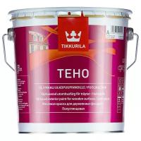 Краска масляная Tikkurila Teho Oljumaali влагостойкая моющаяся полуглянцевая белый 2.7 л