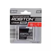 Батарейка литиевая Robiton Profi CR-P2 1 штука в упаковке