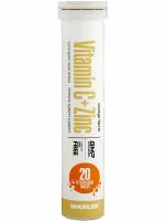 MAXLER Vitamin C + Zinc таб. шип., 80 г, 20 шт., апельсин