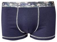 Трусы X-File Boxer DANGER AREA, blu (синий), 4-L