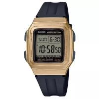 Наручные часы CASIO Collection F-201WAM-9A, черный, золотой