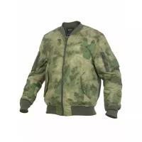Куртка Пилот мужская утепленная (бомбер), GONGTEX Tactical Ripstop Jacket, осень-зима, цвет Атакс, Мох (A-TACS)-XL
