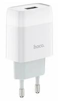 Сетевое зарядное устройство Hoco C72A Glorious, RU, белый