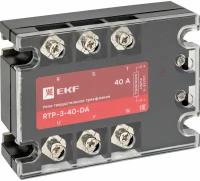 Твердотельное трехфазное реле EKF RTP-40-DA PROxima