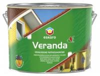 Краска акриловая Eskaro Veranda полуматовая белый 2.85 л 2.85 кг