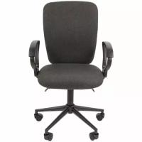 Кресло офисное Chairman 9801 Россия ткань С-2 серый Black