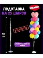 Подставка для воздушных шаров, на 25 шариков, высота 180 см