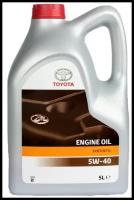 TOYOTA Engine Oil 5w40 Масло Моторное Синт. 5л. Toyota