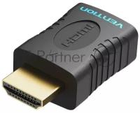 Переходник HDMI 19F (мама) в разъем HDMI 19M (папа) версия 2.0 Vention адаптер,арт.AIAB0