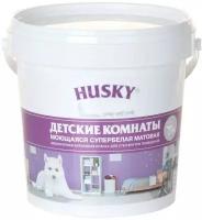 Краска интерьерная HUSKY матовая белая 0,9 л