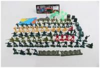 Игровой набор фигурки солдатиков Армия с аксессуарами (8655)