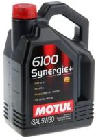 Моторное масло Motul 6100 Synergie+ 5W-30 синтетическое 4 л