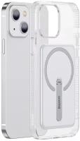 Чехол Baseus Magnetic Phone Case with a Bracket для iPhone 13 6.1inch 2021 Transparent (ARCX000002)