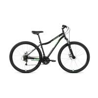 Велосипед 29" Altair MTB HT 29 2.0 disc 21 скорость чёрный/ярко-зеленый 20-21 г рама 19"/RBKT1MN9Q005