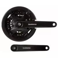 Система шатунов SHIMANO MT101 3х9 ск,40/30/22,квадрат,175 мм(черный)