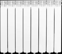 Радиатор секционный STI Classic/AL 500, кол-во секций: 8, 15.36 м2, 1536 Вт, 640 мм.алюминиевый