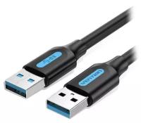 Vention Кабель для соединения USB 3.0 AM/AM (папа), длина 0.5 м, переходник для ноутбука, телевизора, приставки, арт. CONBD