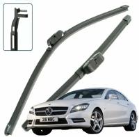 Дворники Mercedes-Benz CLS-Class (2) C218 Мерседес CLS-класс седан 2010 2011 2012 2013 2014 Щетки стеклоочистителя бескаркасные 600-600 2шт