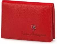 Визитница TONINO LAMBORGHINI Sport Elegance Red, натуральная кожа