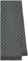Павловопосадский шарф кашне мужское шерстяное 934 Антракт 1, серый, 27 х 140 см