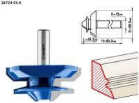 ЗУБР 69,9x30мм, фреза кромочная для углового сращивания