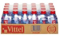 Вода минеральная Vittel негаз. ПЭТ 0,33л 24шт/уп