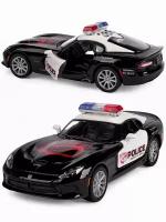 Металлическая машинка Kinsmart 1:36 «2013 SRT Viper GTS (Полиция)» инерционная KT5363DP