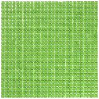 Стеклянная мозаичная плитка чип 10 мм Vidromar VPC-044-Green зеленый квадрат глянцевый