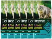 Сухой корм для кошек Monge BWILD Feed the Instinct, беззерновой, с треской, с картофелем, с чечевицей